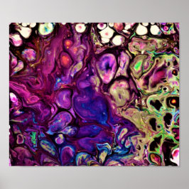 Póster Estudio de color abstracto 261,