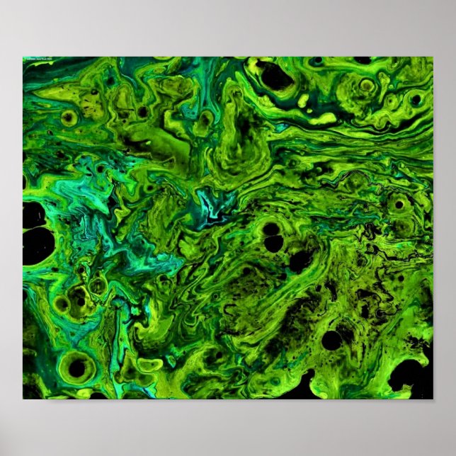 Póster Estudio de color abstracto 262, (Frente)