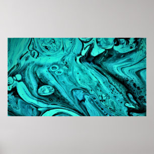 Póster Estudio de color abstracto 28,