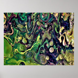 Póster Estudio de color abstracto 290,