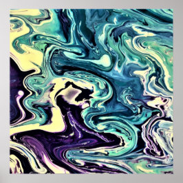 Póster Estudio de color abstracto 298,