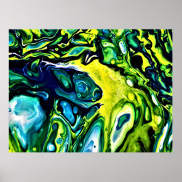 Póster Estudio de color abstracto 313,