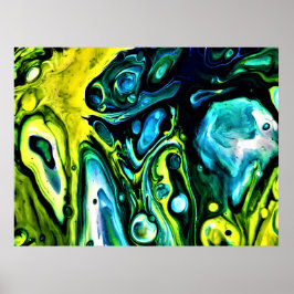 Póster Estudio de color abstracto 314,