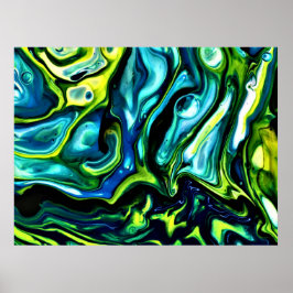 Póster Estudio de color abstracto 315,