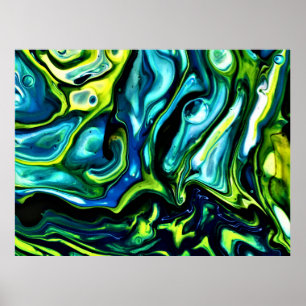 Póster Estudio de color abstracto 315,