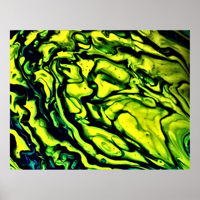 Póster Estudio de color abstracto 316, (Frente)