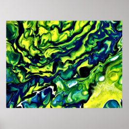 Póster Estudio de color abstracto 318,