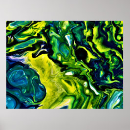 Póster Estudio de color abstracto 319,