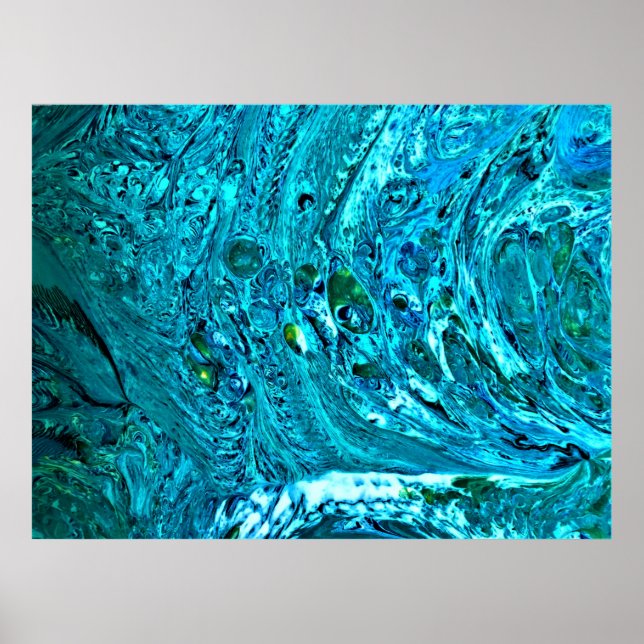 Póster Estudio de color abstracto 32, (Frente)