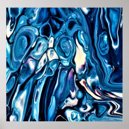 Póster Estudio de color abstracto 342,