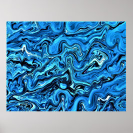 Póster Estudio de color abstracto 356,