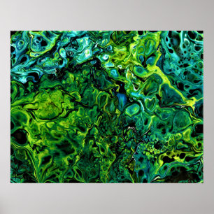 Póster Estudio de color abstracto 367,