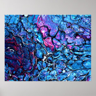 Póster Estudio de color abstracto 368,