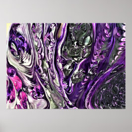 Póster Estudio de color abstracto 388,