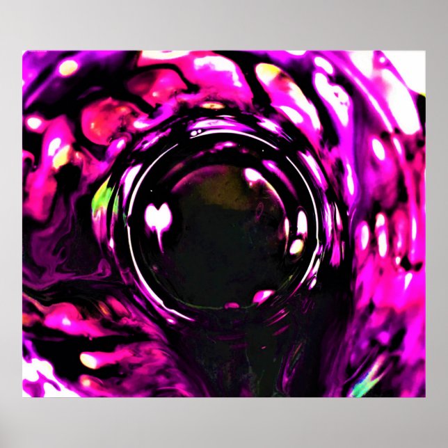 Póster Estudio de color abstracto 391, (Frente)