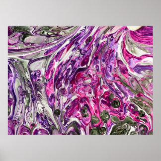 Póster Estudio de color abstracto 392,
