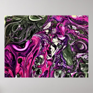 Póster Estudio de color abstracto 398,