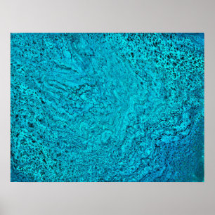 Póster Estudio de color abstracto 40,