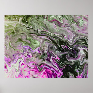 Póster Estudio de color abstracto 419,