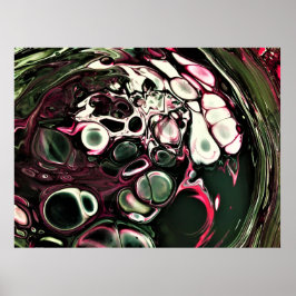 Póster Estudio de color abstracto 428,