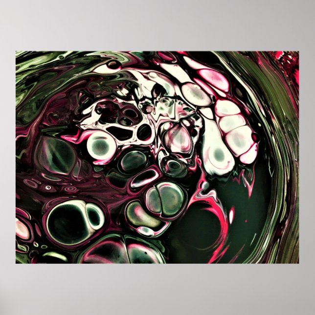 Póster Estudio de color abstracto 428, (Frente)