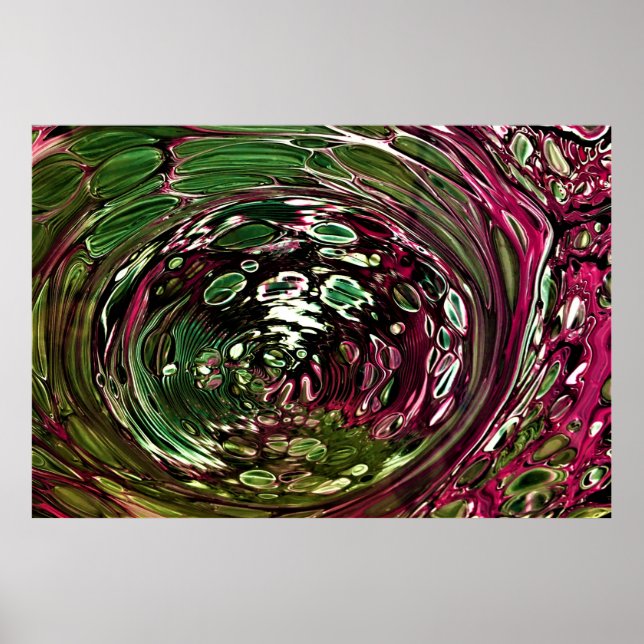 Póster Estudio de color abstracto 433 (Frente)