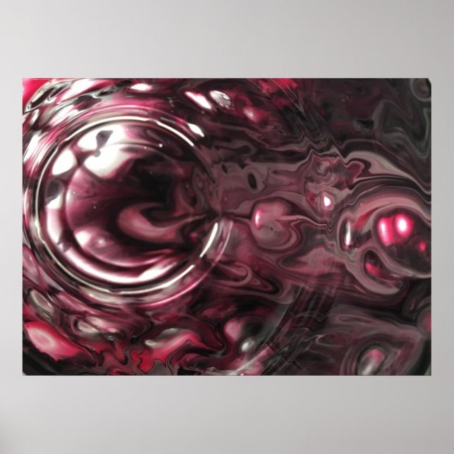 Póster Estudio de color abstracto 443, (Frente)