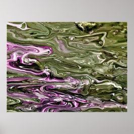 Póster Estudio de color abstracto 448,