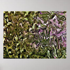 Póster Estudio de color abstracto 462,