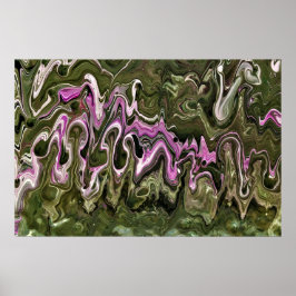 Póster Estudio de color abstracto 466