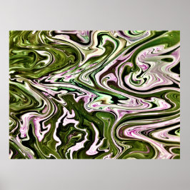 Póster Estudio de color abstracto 480,