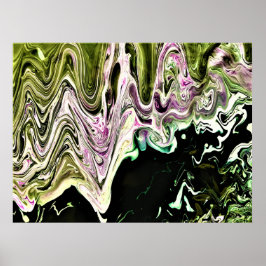 Póster Estudio de color abstracto 484,