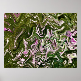 Póster Estudio de color abstracto 485,