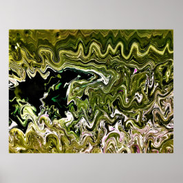 Póster Estudio de color abstracto 495,