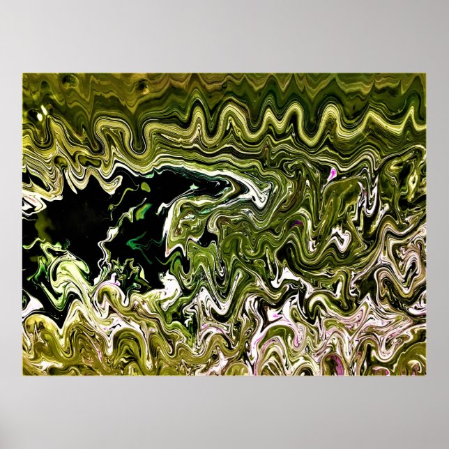 Póster Estudio de color abstracto 495, (Frente)