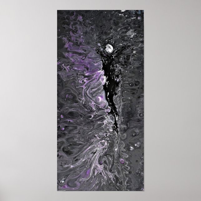 Póster Estudio de color abstracto 503, (Frente)