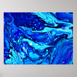 Póster Estudio de color abstracto 61,