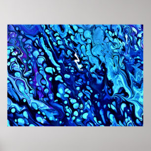 Póster Estudio de color abstracto 65,