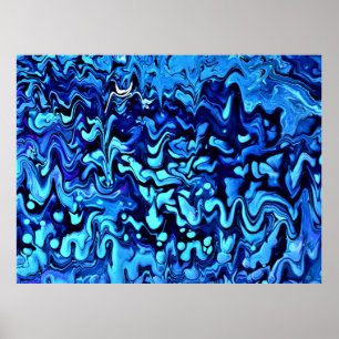 Póster Estudio de color abstracto 67,