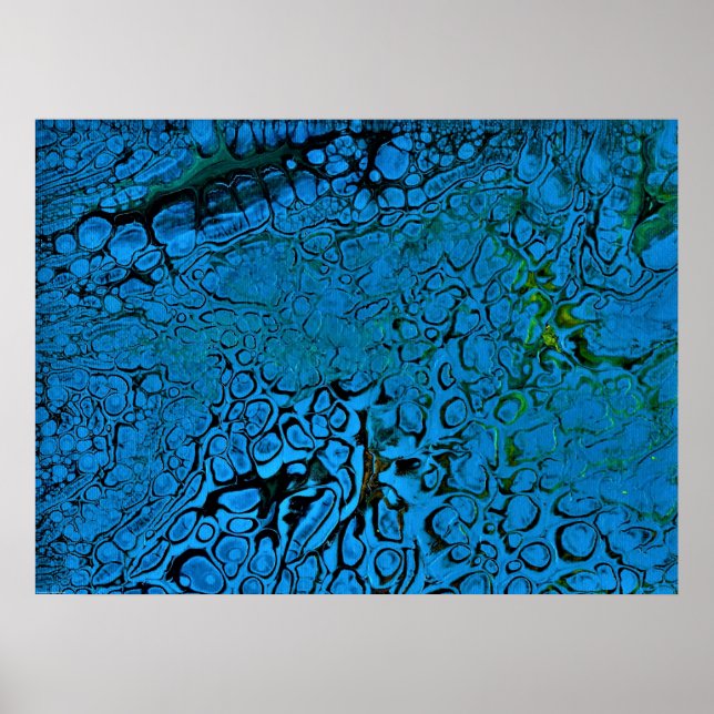 Póster Estudio de color abstracto 7 (Frente)