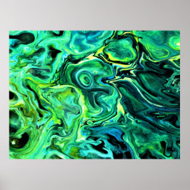 Póster Estudio de color abstracto 78,