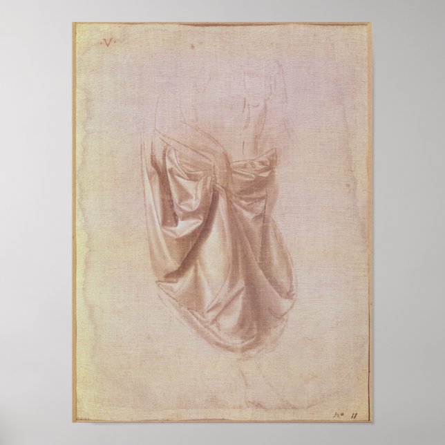 Póster Estudio de Drapery (Frente)