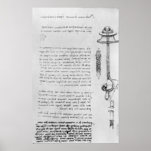 Póster Estudio de flotador con tubos respiratorios para b