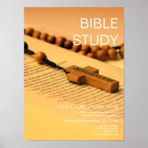 Póster Estudio de la Biblia: Poster de la Iglesia del Per