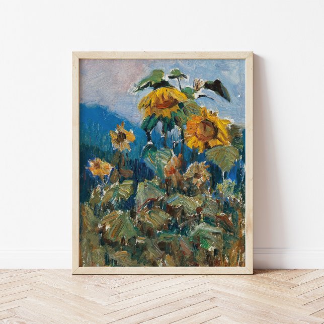 Póster Estudio de los girasoles | Marie Egner (Subido por el creador)