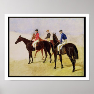 Póster Estudio de tres grietas de la carrera de