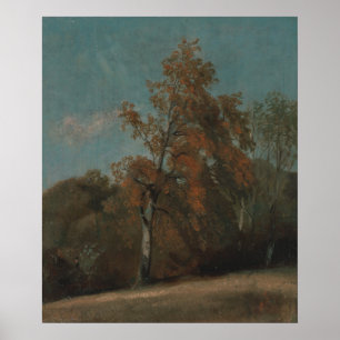 Póster Estudio de un árbol de ceniza - John Constable