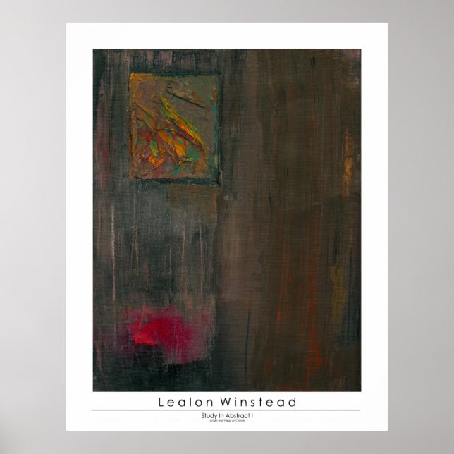 Póster Estudio En Resumen I (Frente)