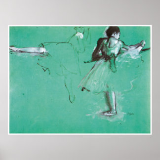 Póster Estudio para dos bailarinas en el bar - Edgar Dega