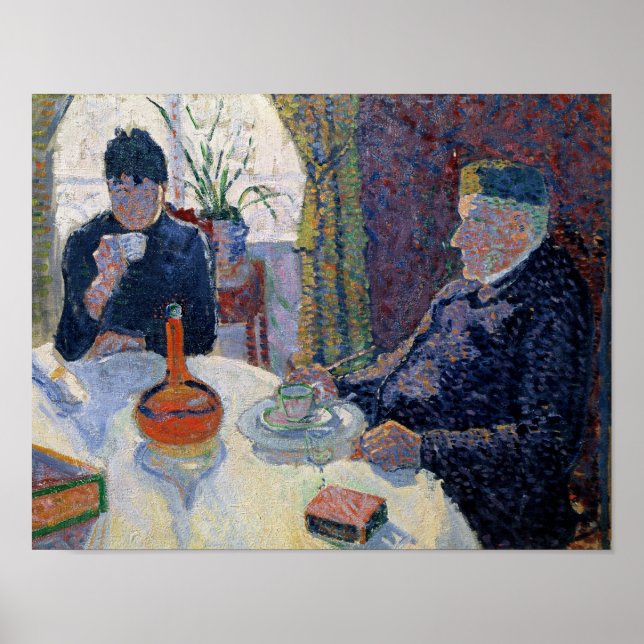 Póster Estudio para el comedor, c.1886 (Frente)